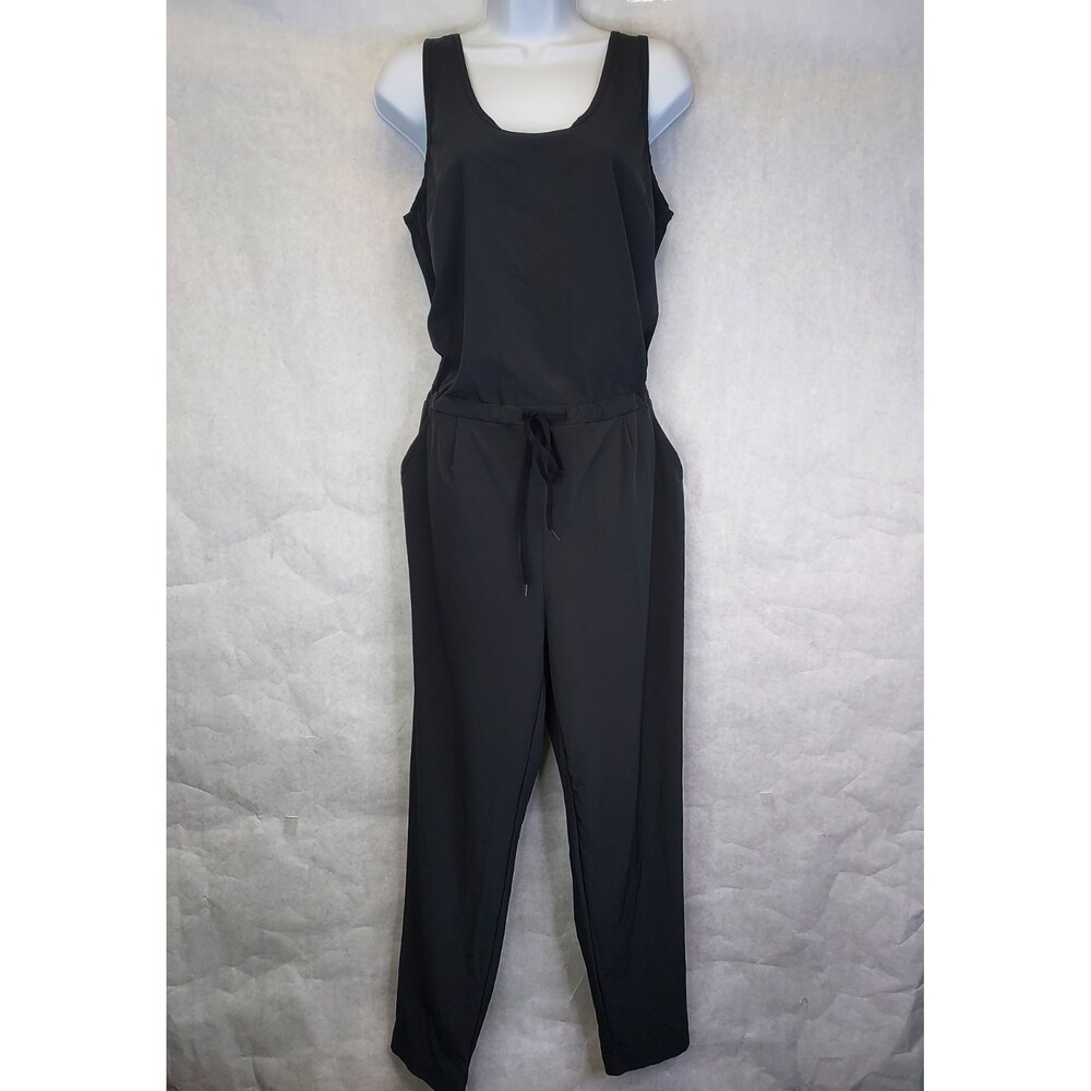 Columbia Anytime Tank Jumpsuit Women's M Pockets Outdoor Nature Hiking Gorpcore